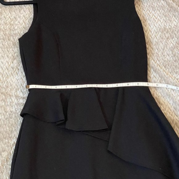 Lulu's Here and Vow Black Sleeveless Ruffled Bodycon Dress - Picture 6 of 7